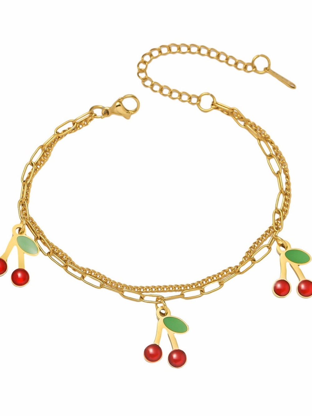Cherry Simple Style hand Bracelet for Women